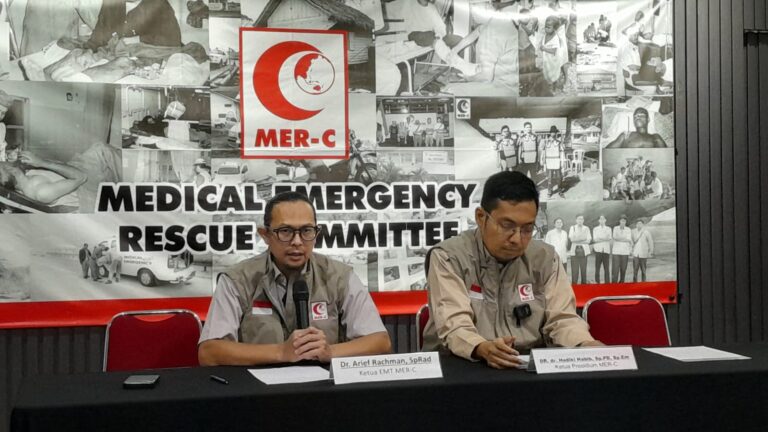 MER-C Sebut Situasi Gaza Sebagai Katastropik Kemanusiaan